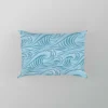 Ocean Curl Waves Pillow Case