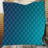 Ocean Twilight Gradient Quilt Blanket