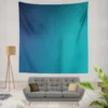 Ocean Twilight Gradient Wall Tapestry