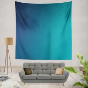 Ocean Twilight Gradient Wall Tapestry