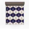 Ogee Pattern Metallic Anchor Fitted Sheet