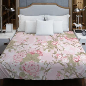 Old French Roses Duvet Cover