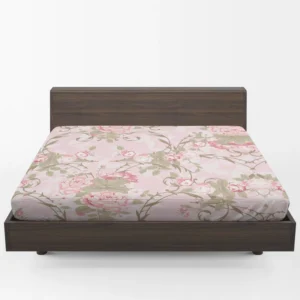 Old French Roses Fitted Sheet 1