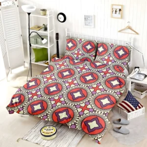 Old Indian Ethnic Bedding Set