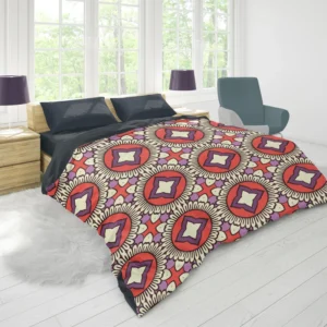 Old Indian Ethnic Duvet Cover 1