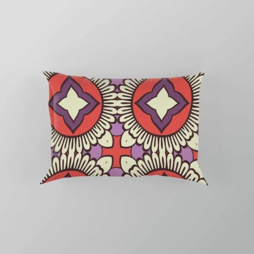 Old Indian Ethnic Pillow Case