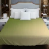 Olive Green Gradient Duvet Cover