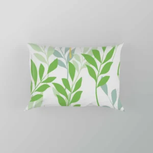 Olive Leaves Pattern Pillow Case