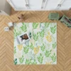 Olive Leaves Pattern Rug