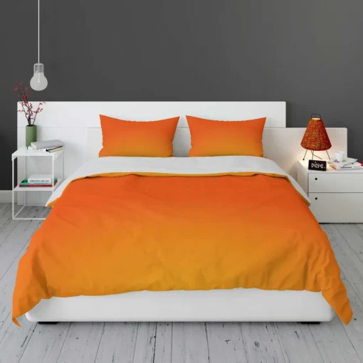 Orange Gradient Color Bedding Set 1