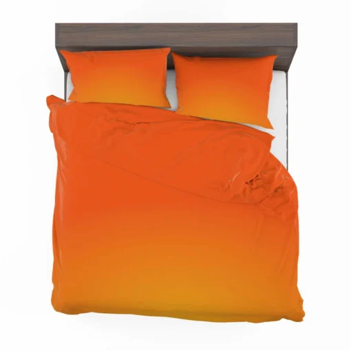 Orange Gradient Color Bedding Set 2