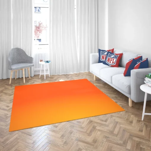 Orange Gradient Color Rug 2