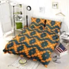 Orange Green Tribal Bedding Set