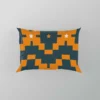 Orange Green Tribal Pillow Case