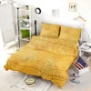 Orange Native American Ethnic Design Bedding Set