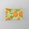 Orange Sliced Orange Plum Pillow Case