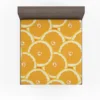 Orange Slices Pattern Fitted Sheet