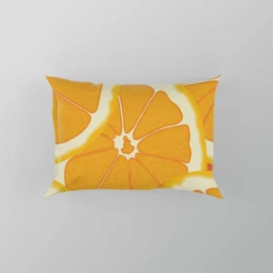 Orange Slices Pattern Pillow Case