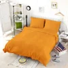 Orange Yellow Grainy Bedding Set