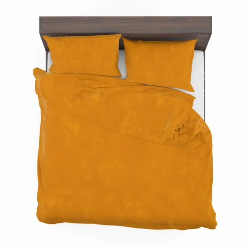 Orange Yellow Grainy Bedding Set 2