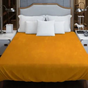 Orange Yellow Grainy Duvet Cover