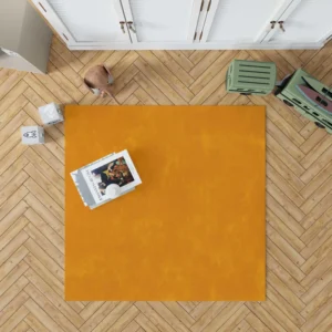 Orange Yellow Grainy Rug