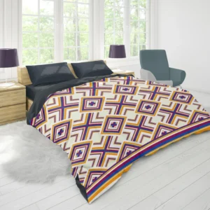 Oriental Ethnic Geometrics Duvet Cover 1