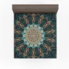 Oriental Mandala Ornament Pattern Fitted Sheet