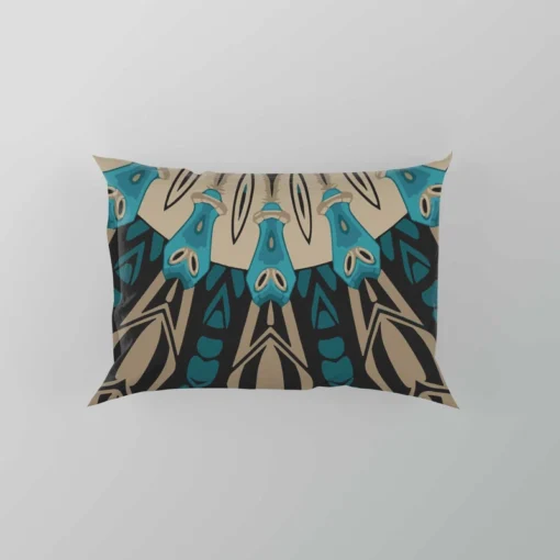 Oriental Mandala Ornament Pattern Pillow Case