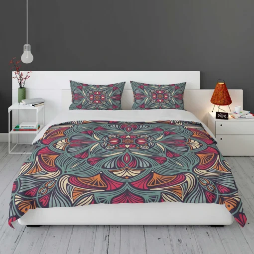 Ornamental Floral Ethnic Mandala Bedding Set 1