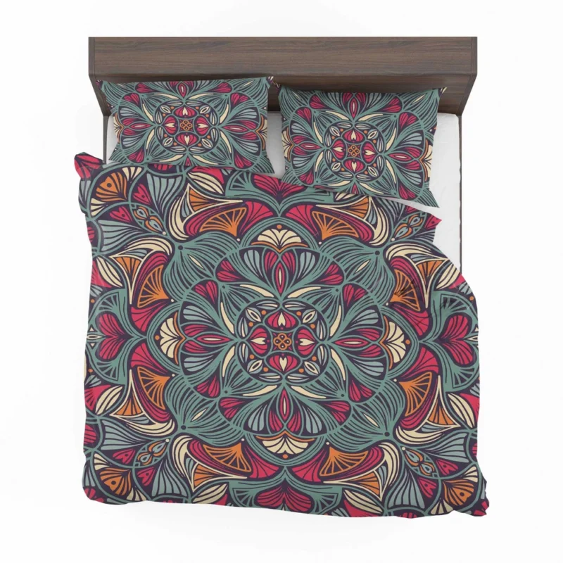 Ornamental Floral Ethnic Mandala Bedding Set 2