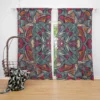 Ornamental Floral Ethnic Mandala Curtain