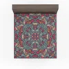 Ornamental Floral Ethnic Mandala Fitted Sheet