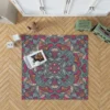 Ornamental Floral Ethnic Mandala Rug