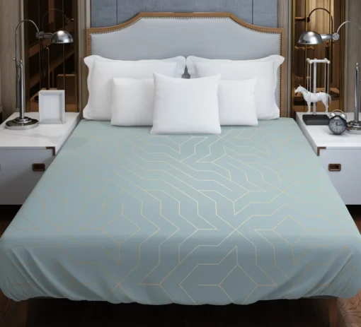 Osborne & Little Hexagon Pattern Duvet Cover