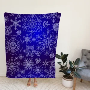 Outlined Ornamental 3D Pattern Fleece Blanket