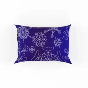 Outlined Ornamental 3D Pattern Pillow Case