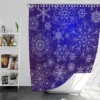 Outlined Ornamental 3D Pattern Shower Curtain