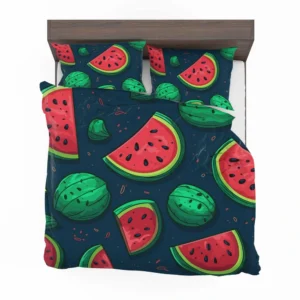 Painted Mini Love Watermelon Bedding Set 2