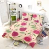 Painted Pomegranate Fruit Design Bedding Set