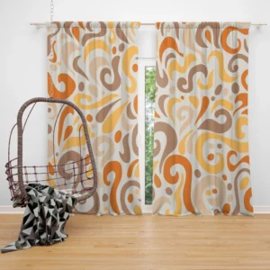 Paisley Bandana Pattern Curtain