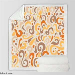 Paisley Bandana Pattern Sherpa Fleece Blanket