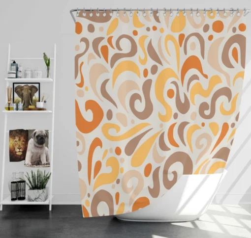 Paisley Bandana Pattern Shower Curtain