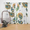 Paisley Ethnic Design Curtain