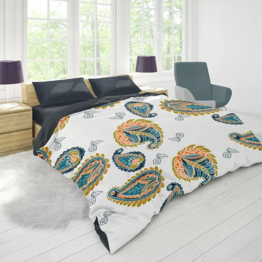 Paisley Ethnic Design Duvet Cover 1