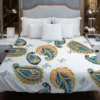 Paisley Ethnic Design Duvet Cover