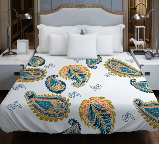 Paisley Ethnic Design Duvet Cover