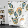 Paisley Ethnic Design Shower Curtain