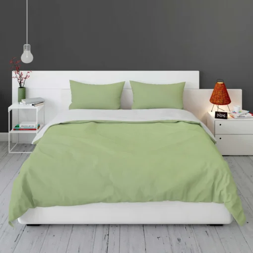 Pale Green Color Bedding Set 1