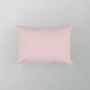 Pale Pink Solid Color Pillow Case